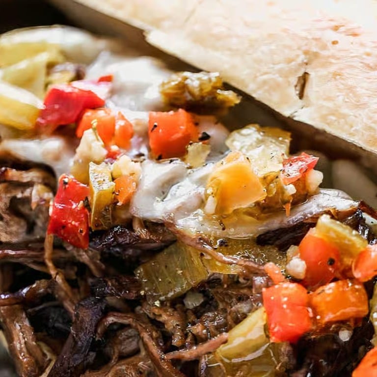 Delicious Italian Beef Sandwiches