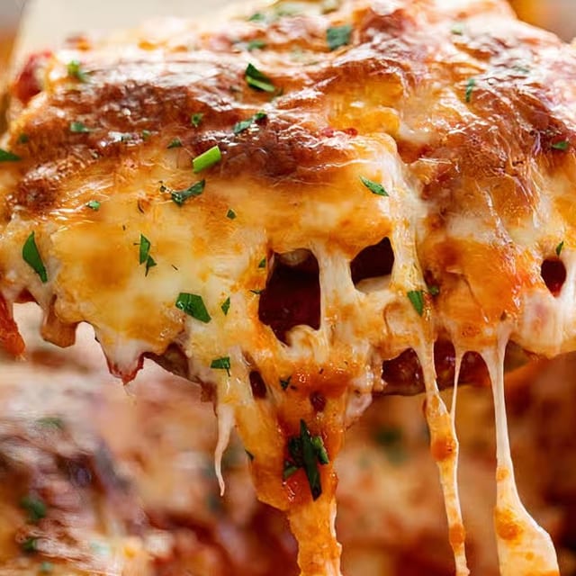 Baked Cheese Ravioli.