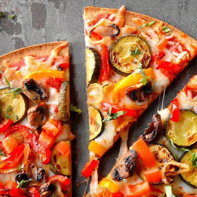 Vegetable Pizza.
