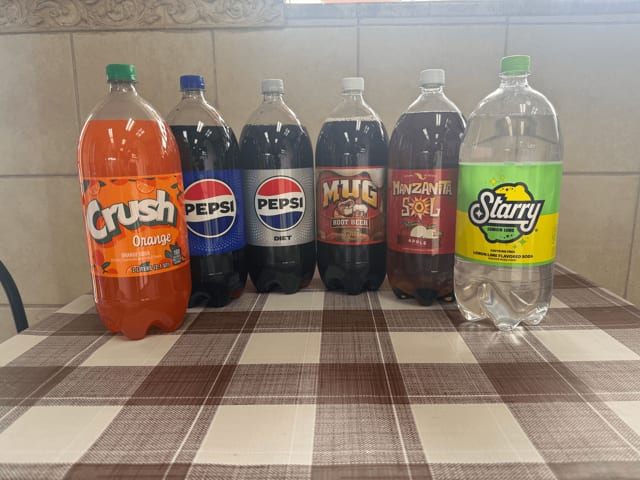 2 Liter Soda.