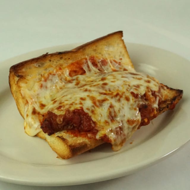 Eggplant Parmesan Sandwich.