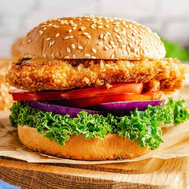 Crispy Chicken Sandwich.