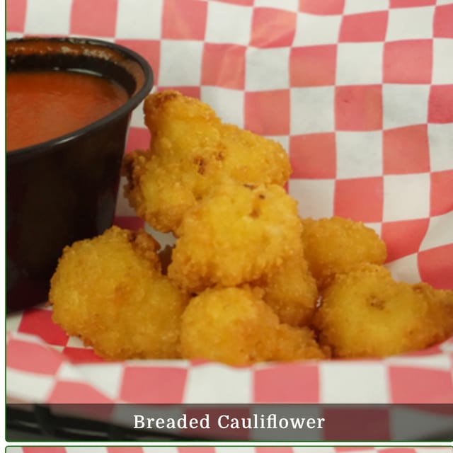 Breaded Cauliflower.