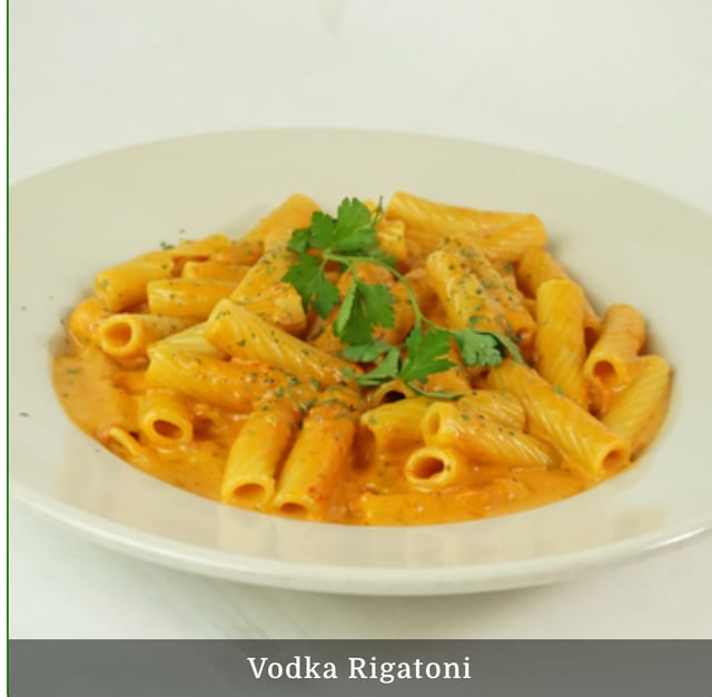 Vodka Rigatoni.