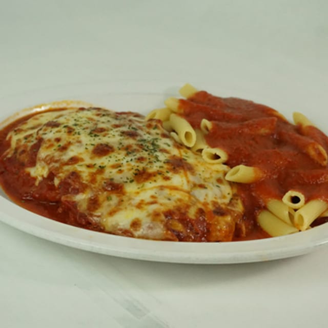 Eggplant Parmesan.