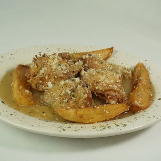Chicken Vesuvio.