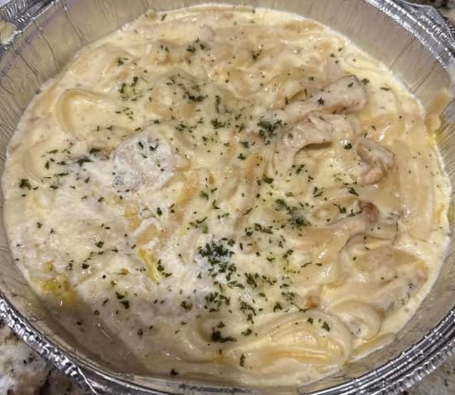 Fettuccini Alfredo.